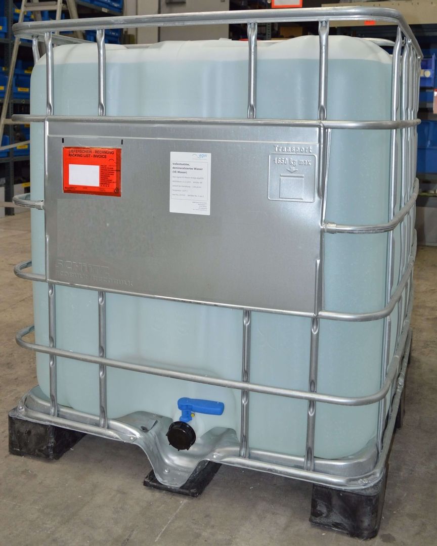 VE Wasser im IBC Container